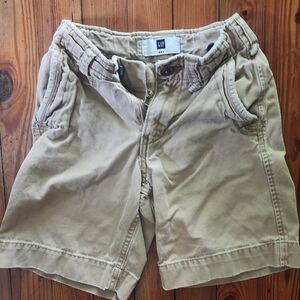 Unisex Vintage Gap Kids Size 5 Khaki Shorts